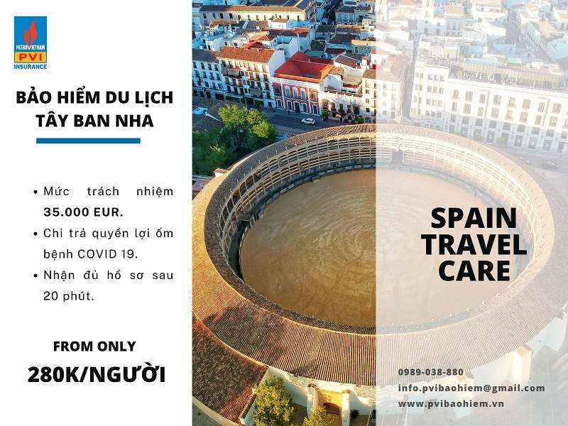 Bảo hiểm du lịch Tây Ban Nha có được chi trả covid 19
